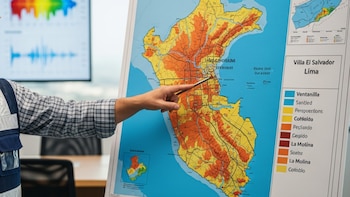 La arquitecta Gina Chambi Echegaray señaló que las familias deben revisar estructuras, rajaduras, humedad y condiciones del terreno, además de definir rutas de evacuación. Visuales IA