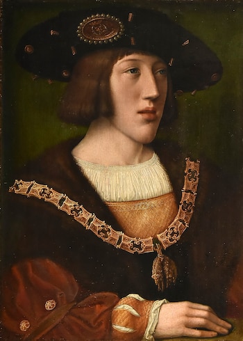 Carlos I. El cabello de