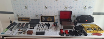 Los elementos que secuestraron durante