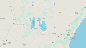 Los lagos Colhué Huapi y