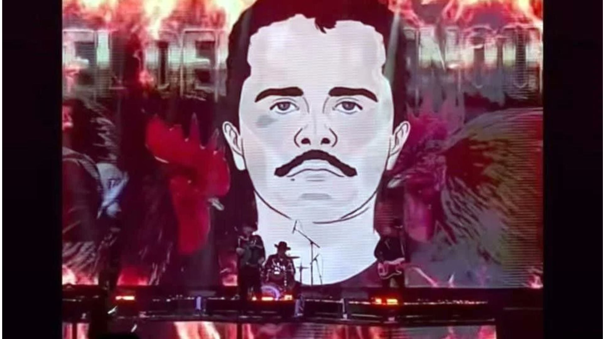 Los Alegres del Barranco cantaron el narcocorrido