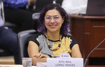 Rita Bell, consejera del INE, podría emprender denuncias en contra de Guadalupe Taddei por amenazas. (Foto: RS)