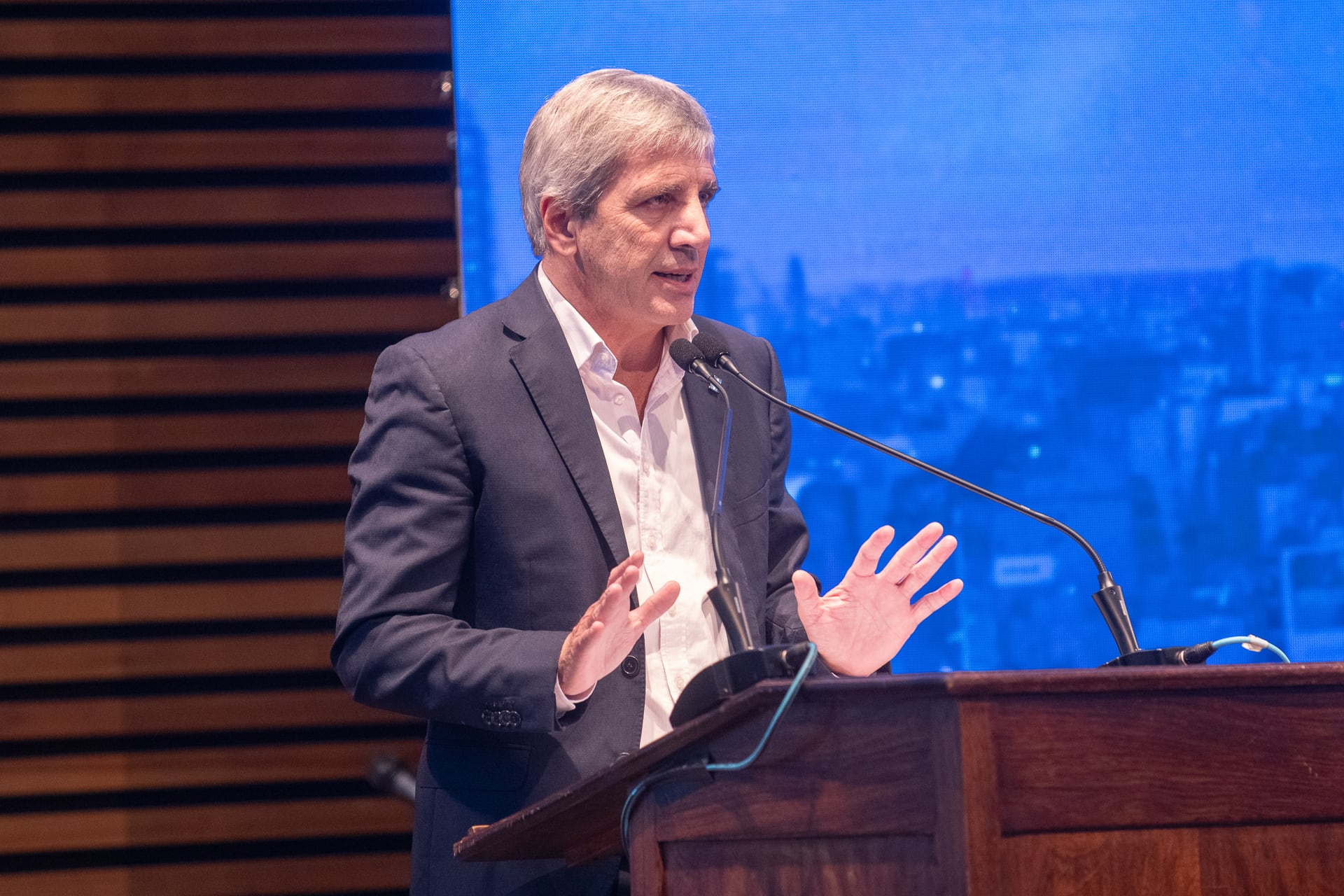 El ministro de Economía, Luis Caputo (Jaime Olivos)