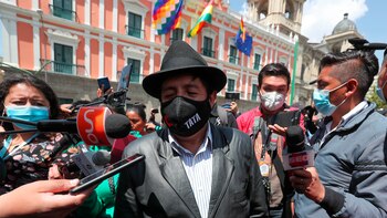 Un líder indígena en Bolivia