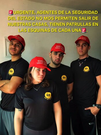 Integrantes del proyecto Fuera de la Caja permanecieron bajo vigilancia domiciliaria previa al inicio del proceso judicial. (Cortesía: Fuera de la Caja Cuba)
