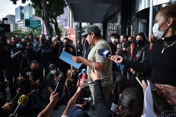 Jonathan Cuevas, periodista desplazado de