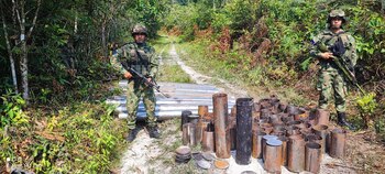 Tropas del Ejército destruyeron de