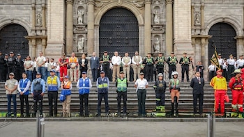 El municipio destacó la restauración de templos históricos, la mejora en infraestructura urbana y la movilización de más de 500 operarios y un centenar de maquinarias para garantizar la limpieza durante procesiones y actividades religiosas - Créditos: Municipalidad de Lima.