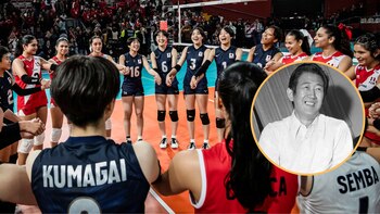 Jugadoras de Perú y Japón