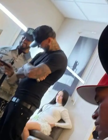Una fotografía de Fabiana Buitrago generó rumores sobre un posible embarazo junto a Anuel AA - crédito redes sociales