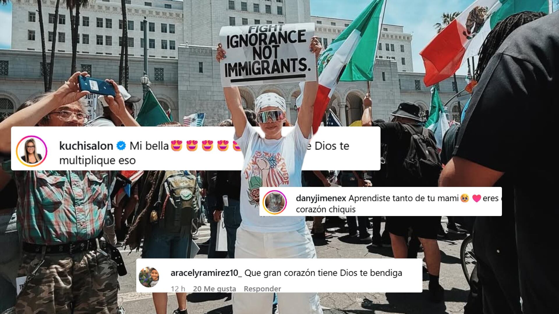 Chiquis exigió la salida del ICE de California y un alto a las redadas masivas en ciudades santuario. (Foto: @chiquis, Instagram)