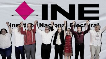 Corcholatas de Morena, INE. Imagen: