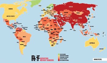 Clasificación Mundial de la Libertad de Prensa RSF 2023