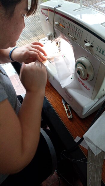 Los barbijos de Delas se