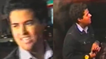 Él era Aldo Rendón en el año 2001 (captura de pantalla)