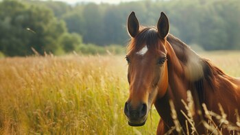 Hallazgo macabro: cabeza de caballo cortada encontrada en propiedad de un empresario en Altofonte, Sicilia (Imagen Ilustrativa Infobae)