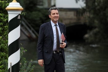 El presidente de la Bienal,