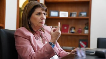 Patricia Bullrich fue entrevistada por