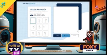 Foxy, Mia, Max y Hurox,