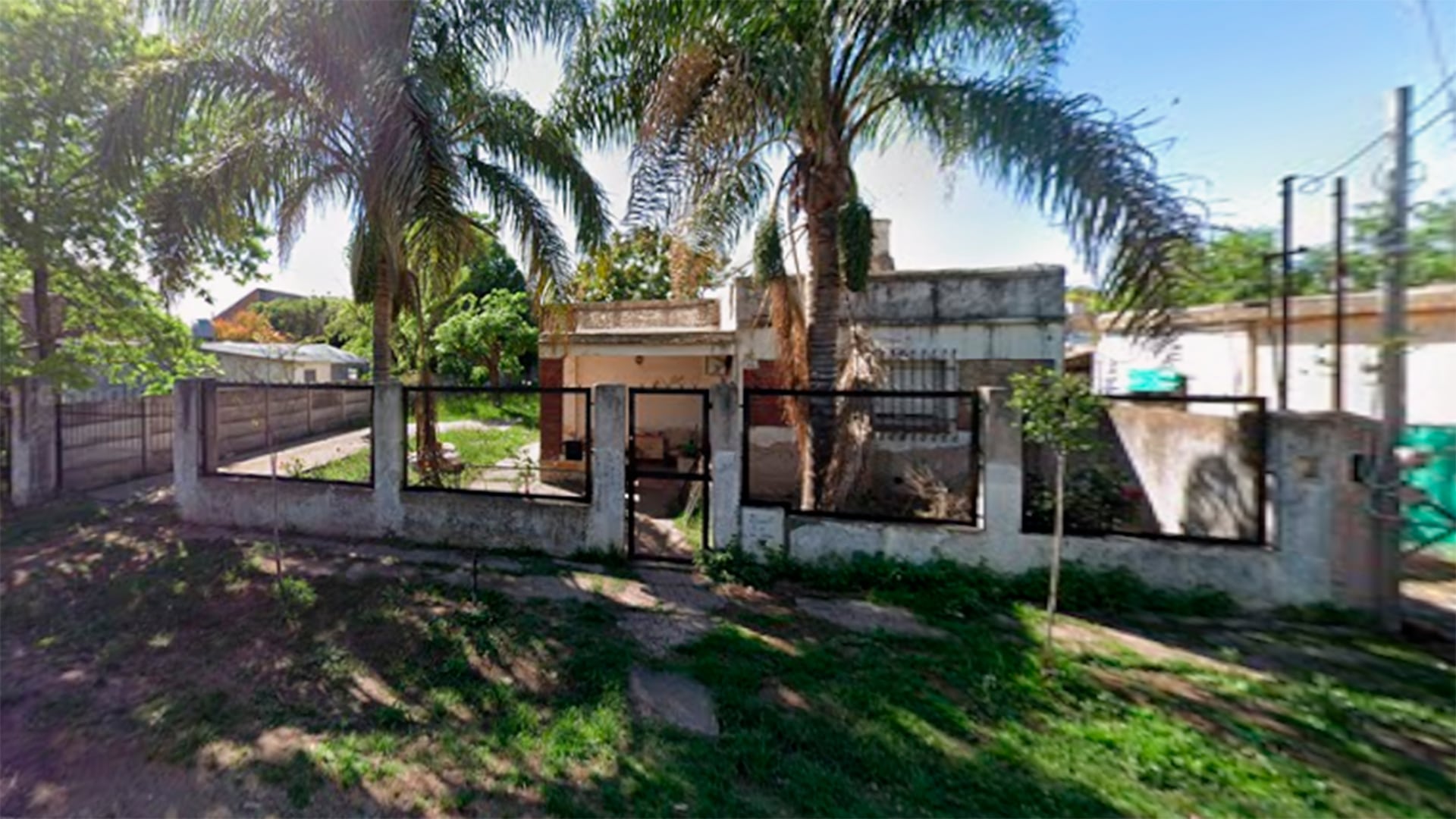 La casa donde ocurrió la masacre
