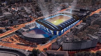 Proyecto del nuevo estadio Riazor