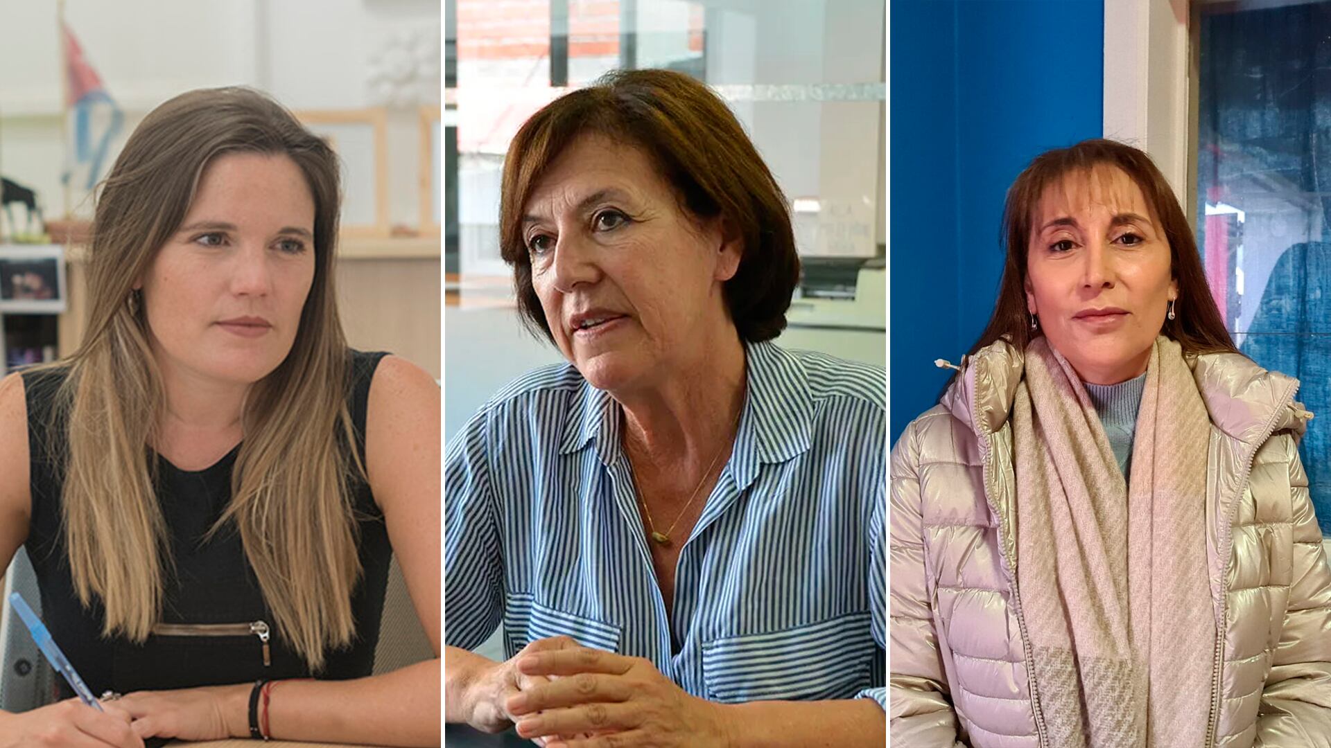 Caren Estefania Tepp, Silvia Sapag y Cristina López, primera candidatas de listas en Santa Fe, Neuquén y Tierra del Fuego