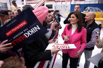 Nikki Haley, candidata presidencial republicana