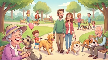 La presencia de perros en el hogar favorece el bienestar emocional y cardiovascular