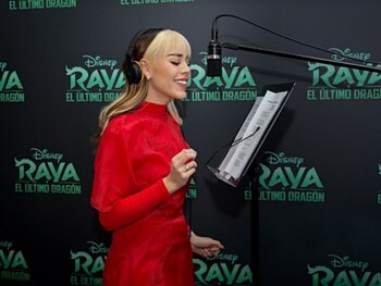 La cantante volvió a trabajar