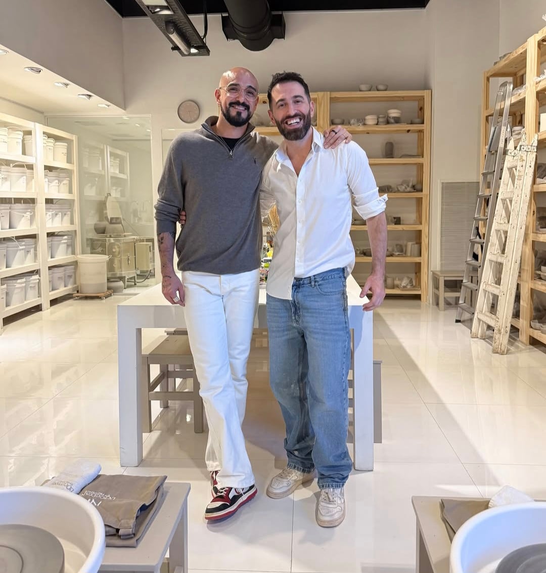 Abel Pintos y Nico Pottery (Instagram)