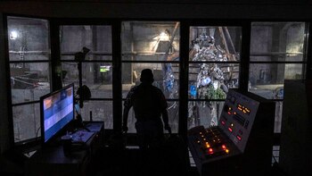 Una sala de control en