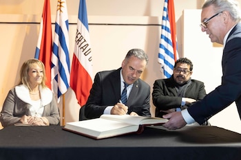 El presidente uruguayo, Yamandú Orsi,