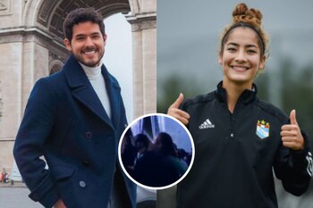 Andrés Vílchez y Alessia Sanllehi son ampayados besándose. (Foto: Instagram)