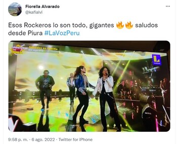 Presentación de La Voz Perú. (Foto: Twitter)