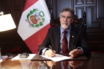 El presidente de Perú, Francisco