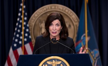 La gobernadora Kathy Hochul anunció