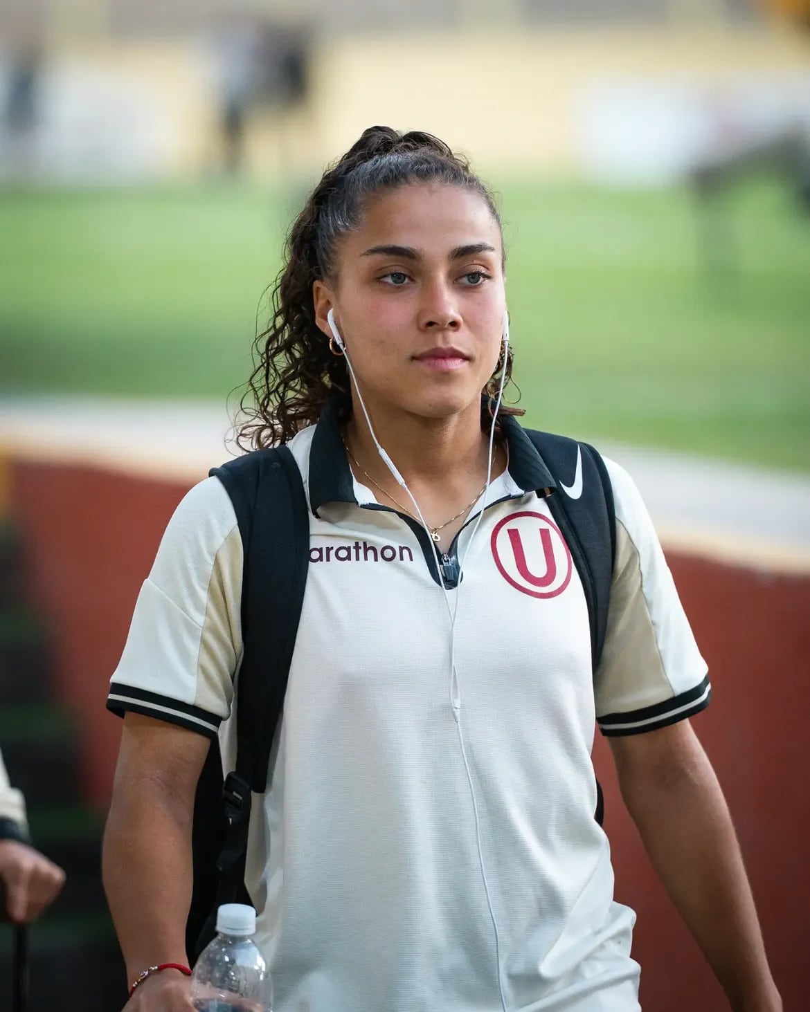 Universitario llegó al estadio Monumental para disputar la final del Torneo Apertura de la Liga Femenina 2026. Crédito: Instagram Universitario femenino.