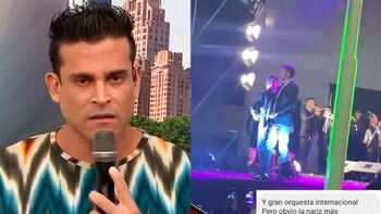 Christian Domínguez se 'hace humo'