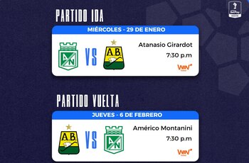 Así quedó la programación de