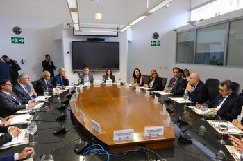 El presidente estuvo acompañado de