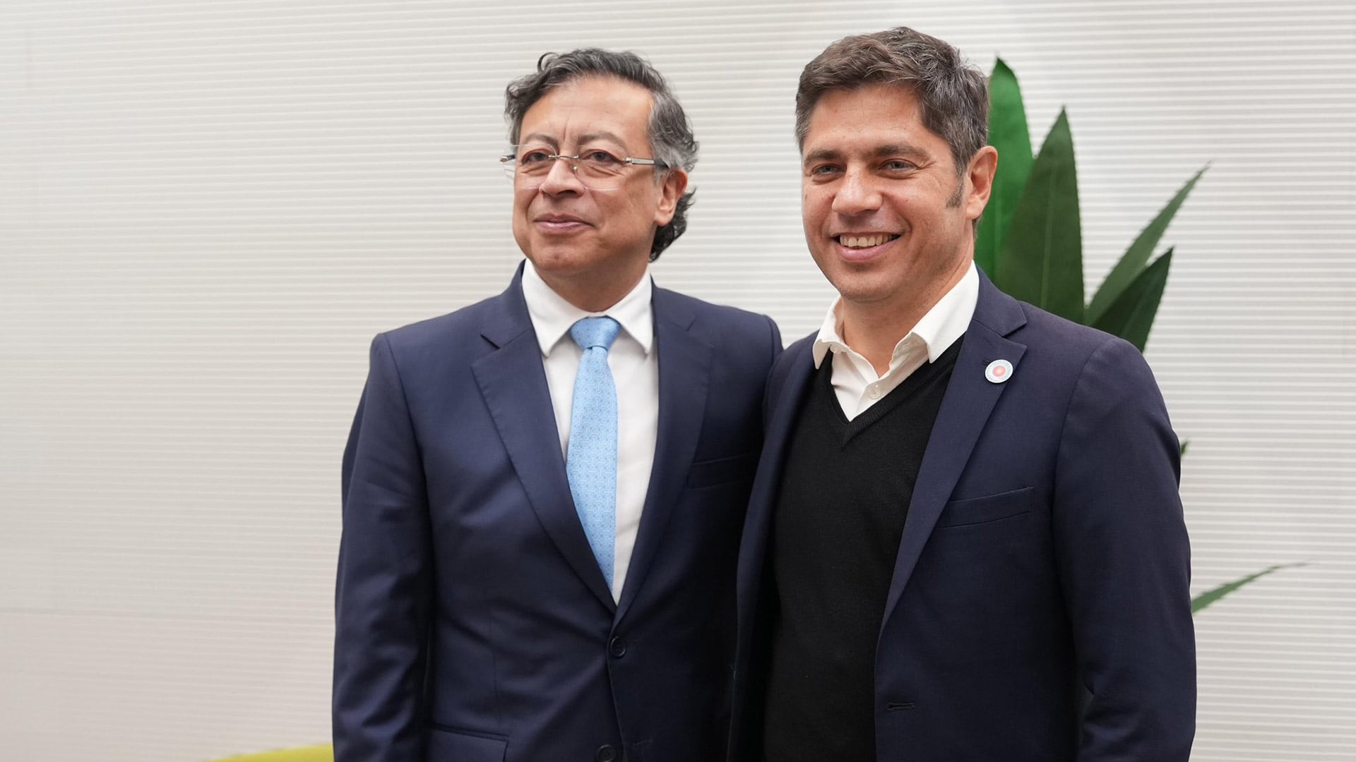 Gustavo Petro y Axel Kicillof