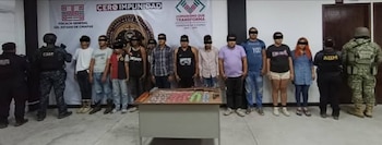 Los capturados serían integrantes del