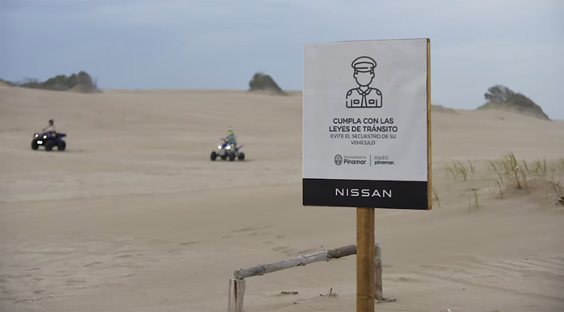 La advertencia municipal para cumplir con la leyes de tránsito en La Frontera