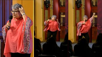 Ana María Prieto Hernández durante