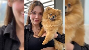 Lina Tejeiro conmovida con regalo