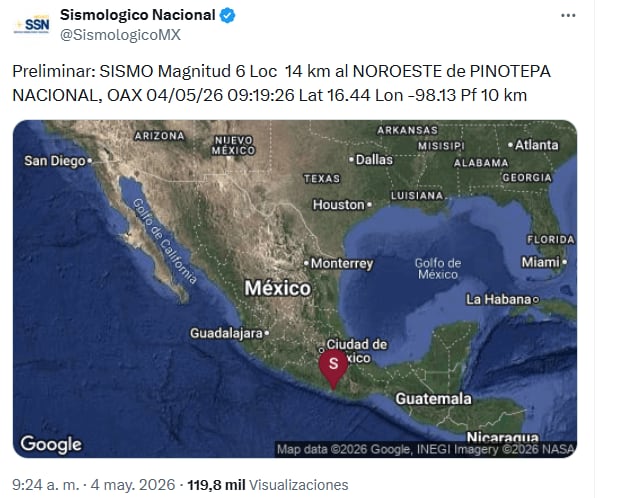 Sismo México (RS)