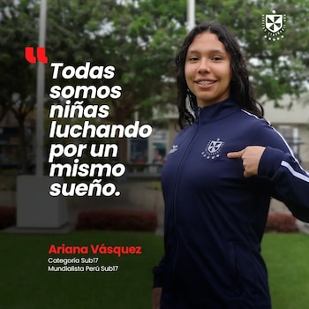 Ariana Vásquez pertenece a las