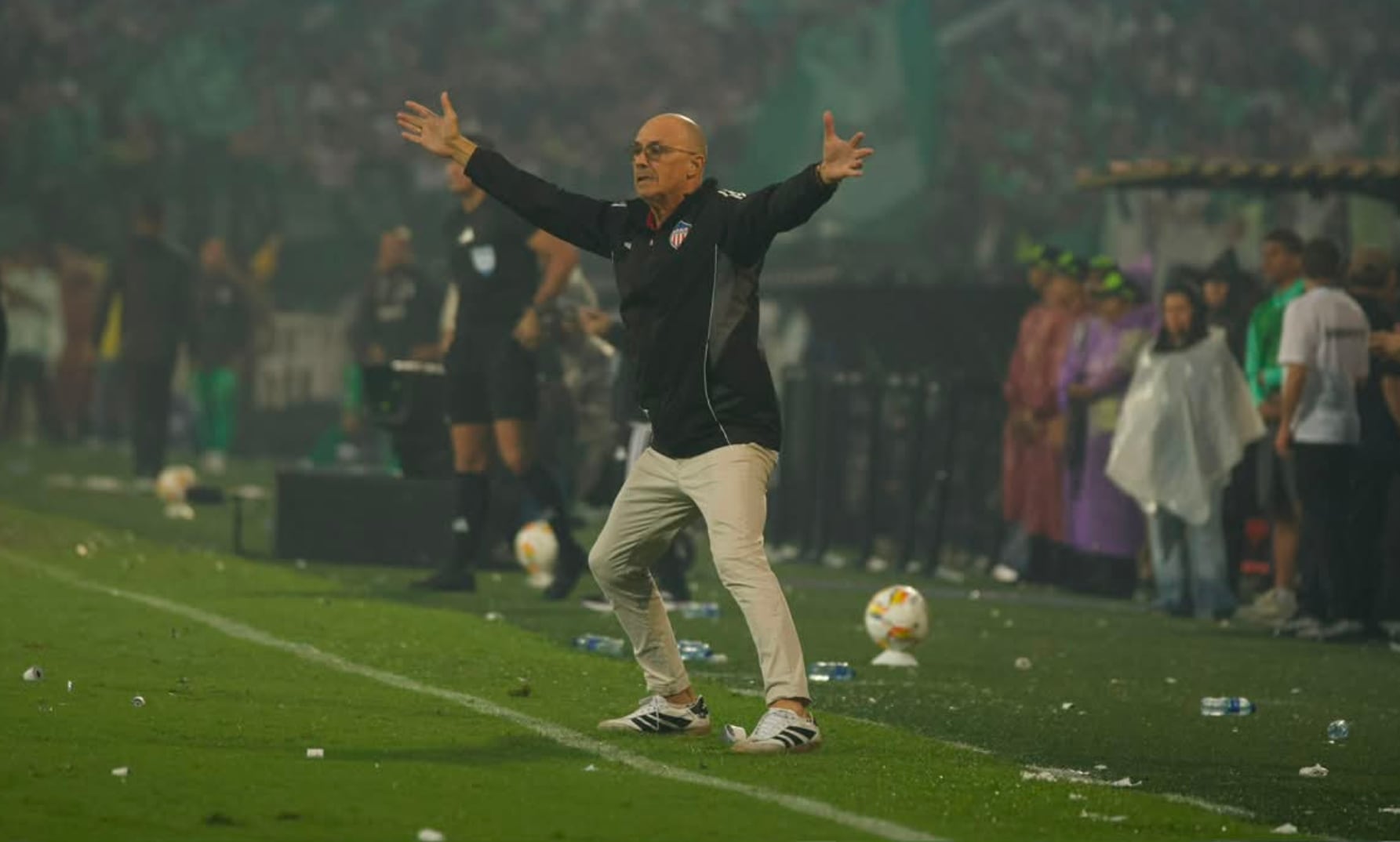 Alfredo Arias se coronó bicampeón de la Liga BetPlay con el Junior de Barranquilla y frente a Atlético Nacional - crédito Colprensa