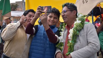 El gobernador de La Paz