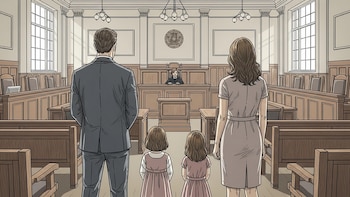 El padre es psicólogo y profesor en el colegio de sus hijas y la madre alega que las agredió: la Justicia mantiene la custodia compartida y le quita a él la pensión que pagaba